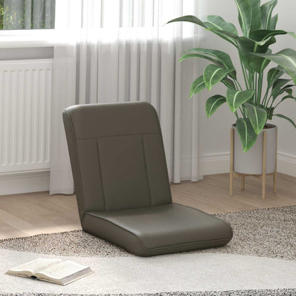 Vloerstoel Grijs 50 x 73 x 60 cm Nep Leer