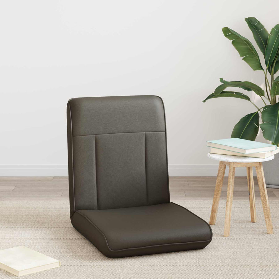 Vloerstoel Grijs 50 x 73 x 60 cm Nep Leer
