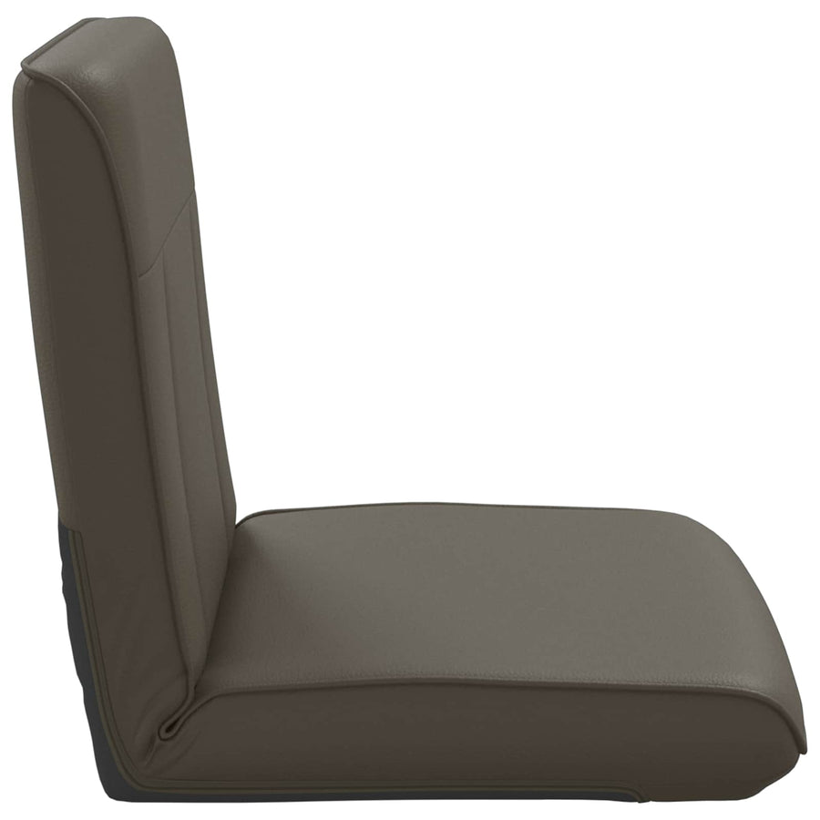 Vloerstoel Grijs 50 x 73 x 60 cm Nep Leer