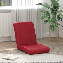 Vloerstoel Wijnrood 50 x 73 x 60 cm Nep Leer