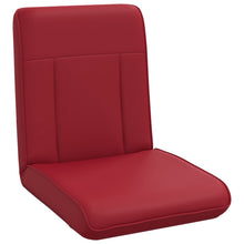 Vloerstoel Wijnrood 50 x 73 x 60 cm Nep Leer