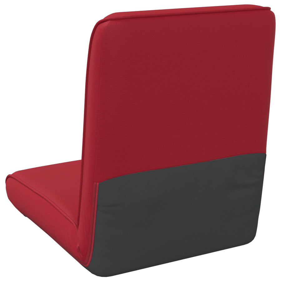 Vloerstoel Wijnrood 50 x 73 x 60 cm Nep Leer