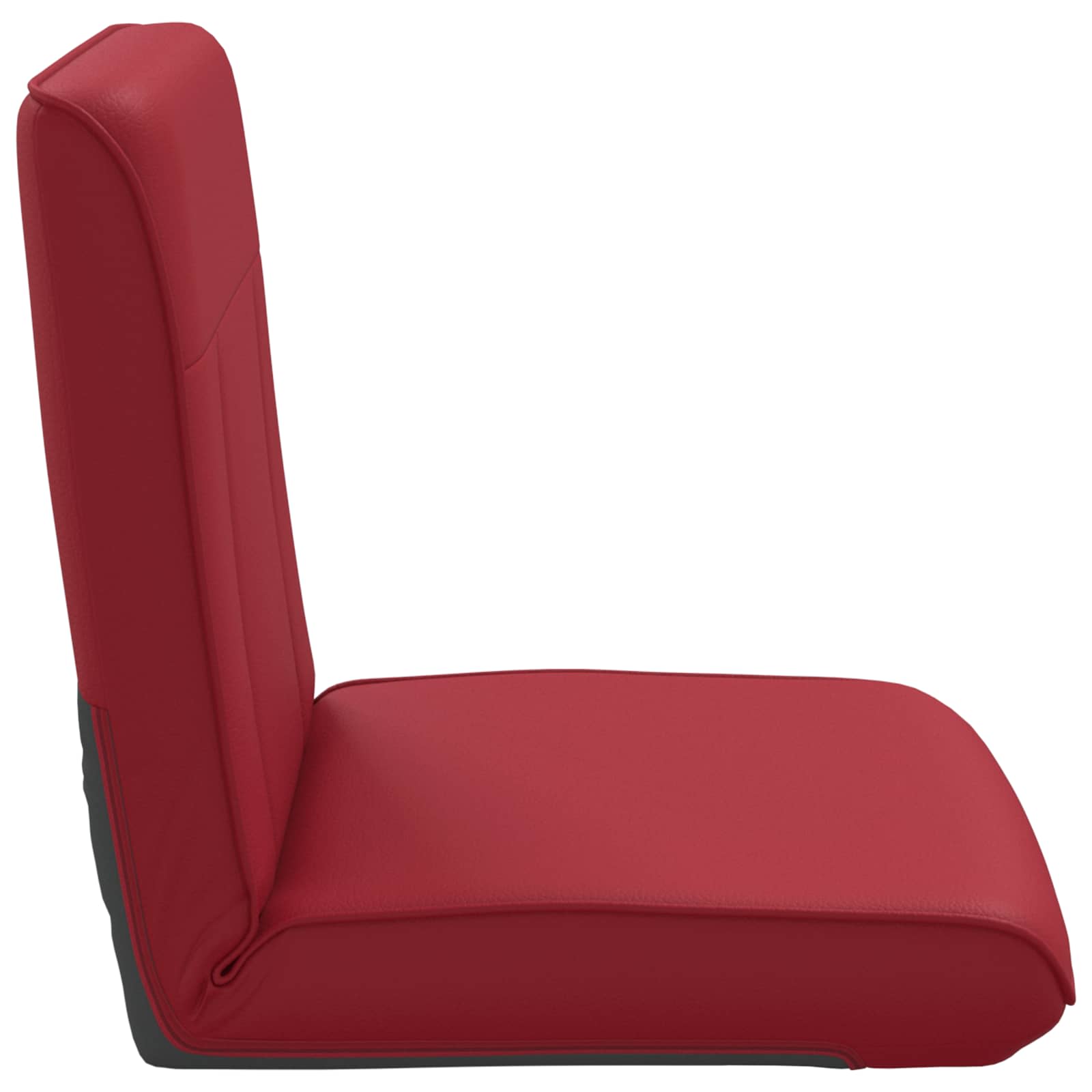 Vloerstoel Wijnrood 50 x 73 x 60 cm Nep Leer
