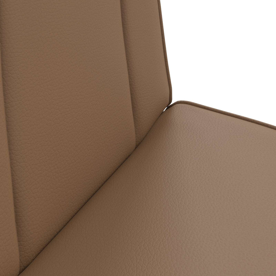 Vloerstoel Cappuccino 50 x 73 x 60 cm Nep Leer