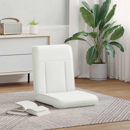 Vloerstoel Wit 50 x 73 x 60 cm Nep Leer