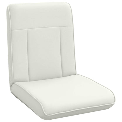 Vloerstoel Wit 50 x 73 x 60 cm Nep Leer