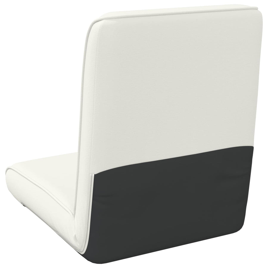 Vloerstoel Wit 50 x 73 x 60 cm Nep Leer