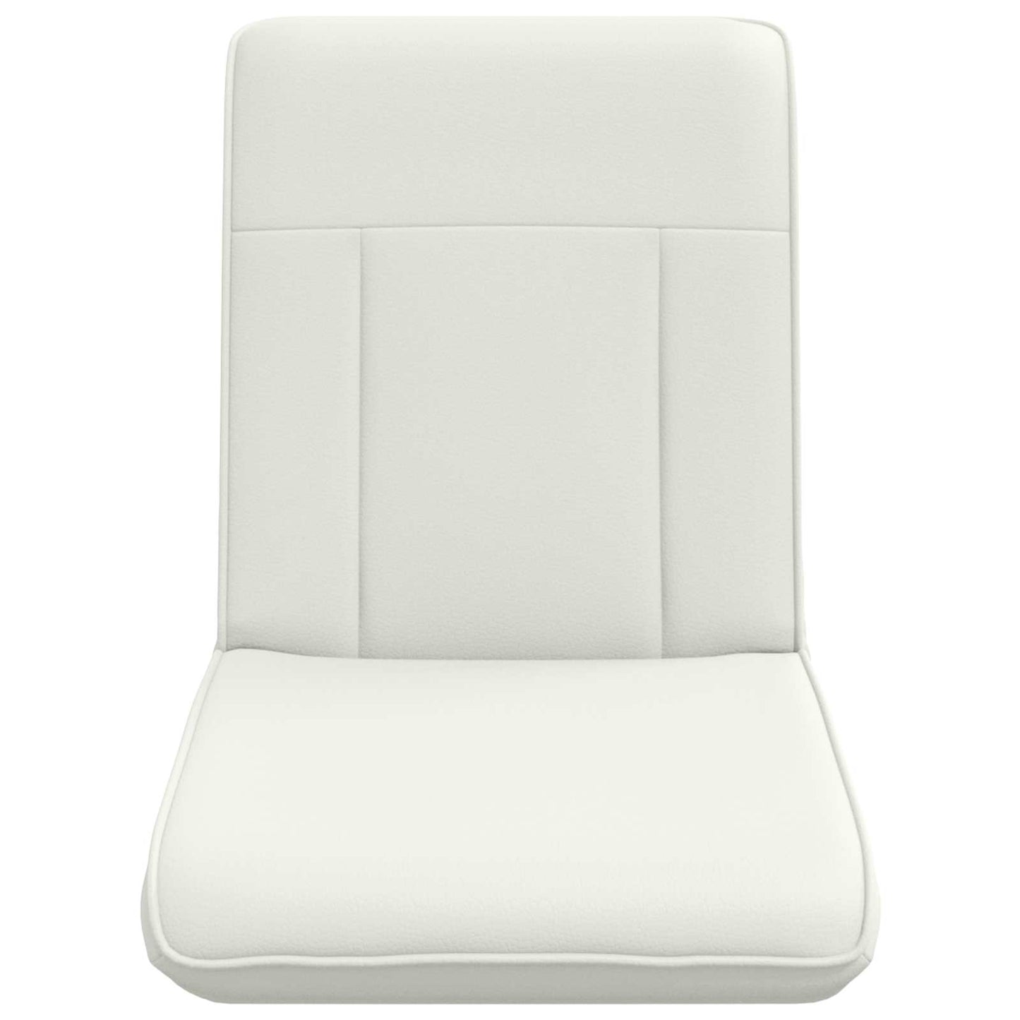 Vloerstoel Wit 50 x 73 x 60 cm Nep Leer