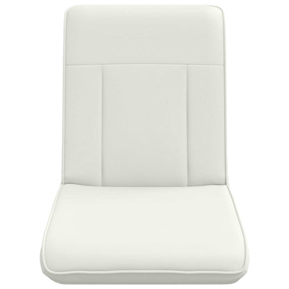 Vloerstoel Wit 50 x 73 x 60 cm Nep Leer