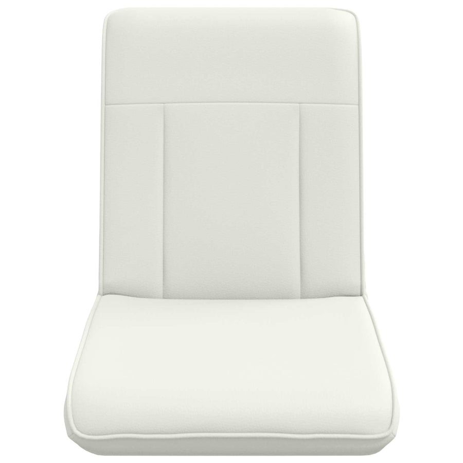Vloerstoel Wit 50 x 73 x 60 cm Nep Leer