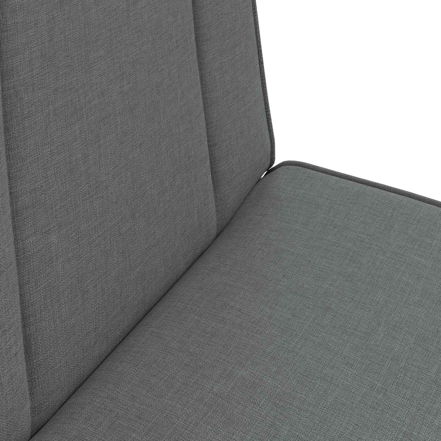 Vloerstoel Donkergrijs 50 x 73 x 60 cm Stof