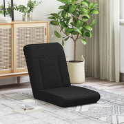 Vloerstoel zwart 50x73x60 cm stof