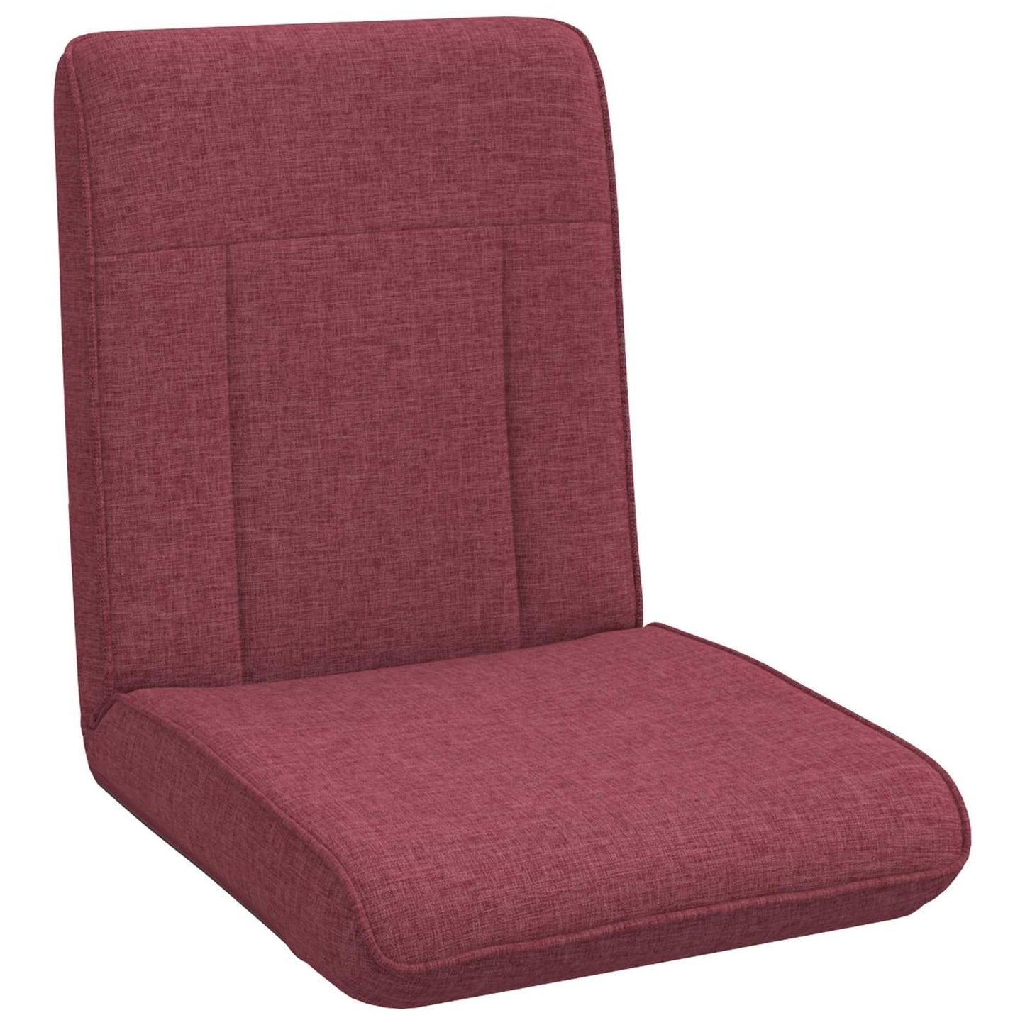 Vloerstoel Wijnrood 50 x 73 x 60 cm Stof