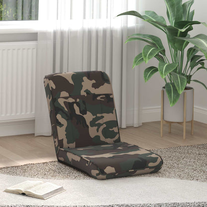 Vloerstoel Legergroen 50 x 73 x 60 cm Stof