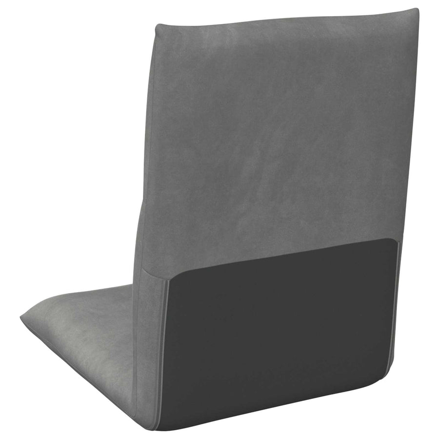 Vloerstoel Donkergrijs 46 x 50 x 61 cm Fluweel