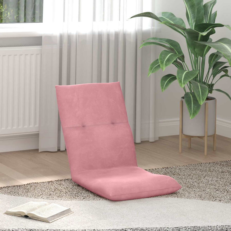 Vloerstoel Roze 46 x 50 x 61 cm Fluweel