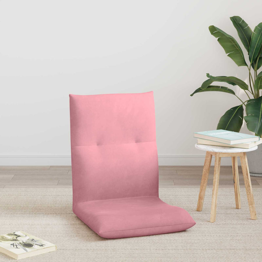 Vloerstoel Roze 46 x 50 x 61 cm Fluweel