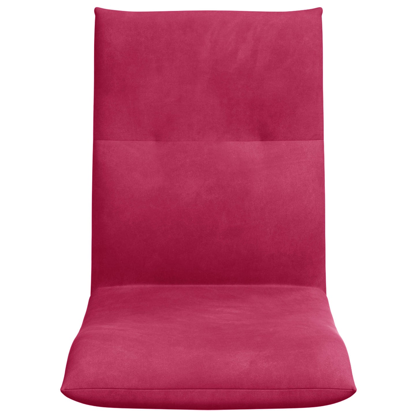 Vloerstoel Wijnrood 46 x 50 x 61 cm Fluweel