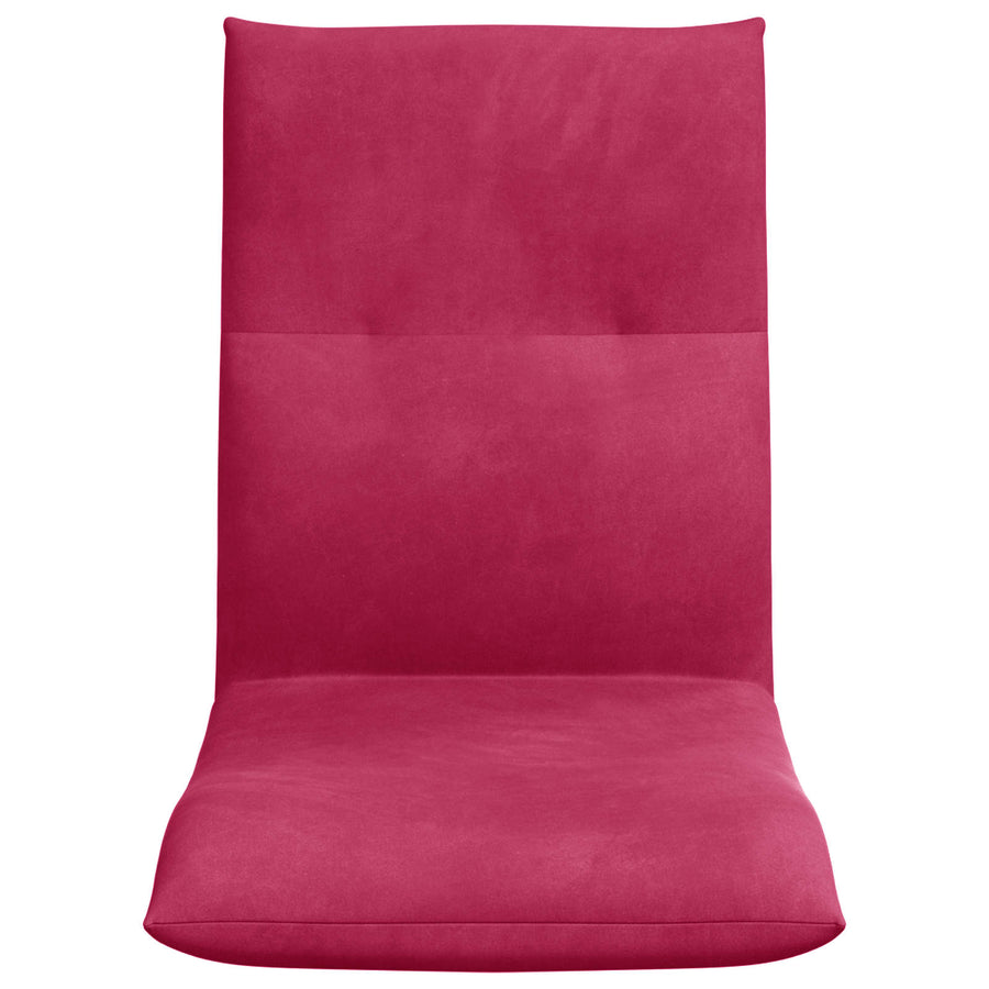 Vloerstoel Wijnrood 46 x 50 x 61 cm Fluweel