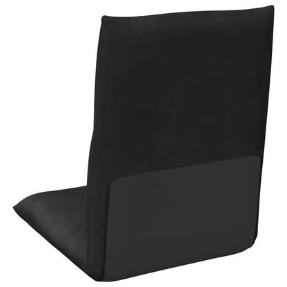 Vloerstoel Zwart 46 x 50 x 61 cm Fluweel