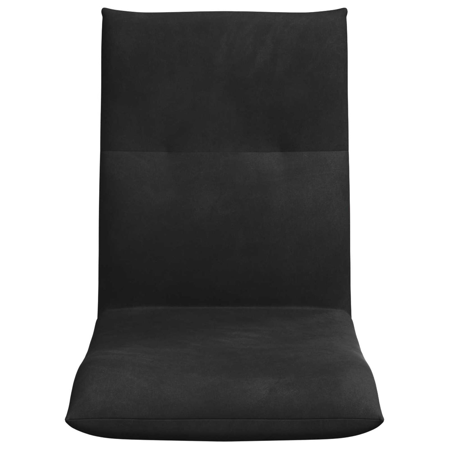 Vloerstoel Zwart 46 x 50 x 61 cm Fluweel