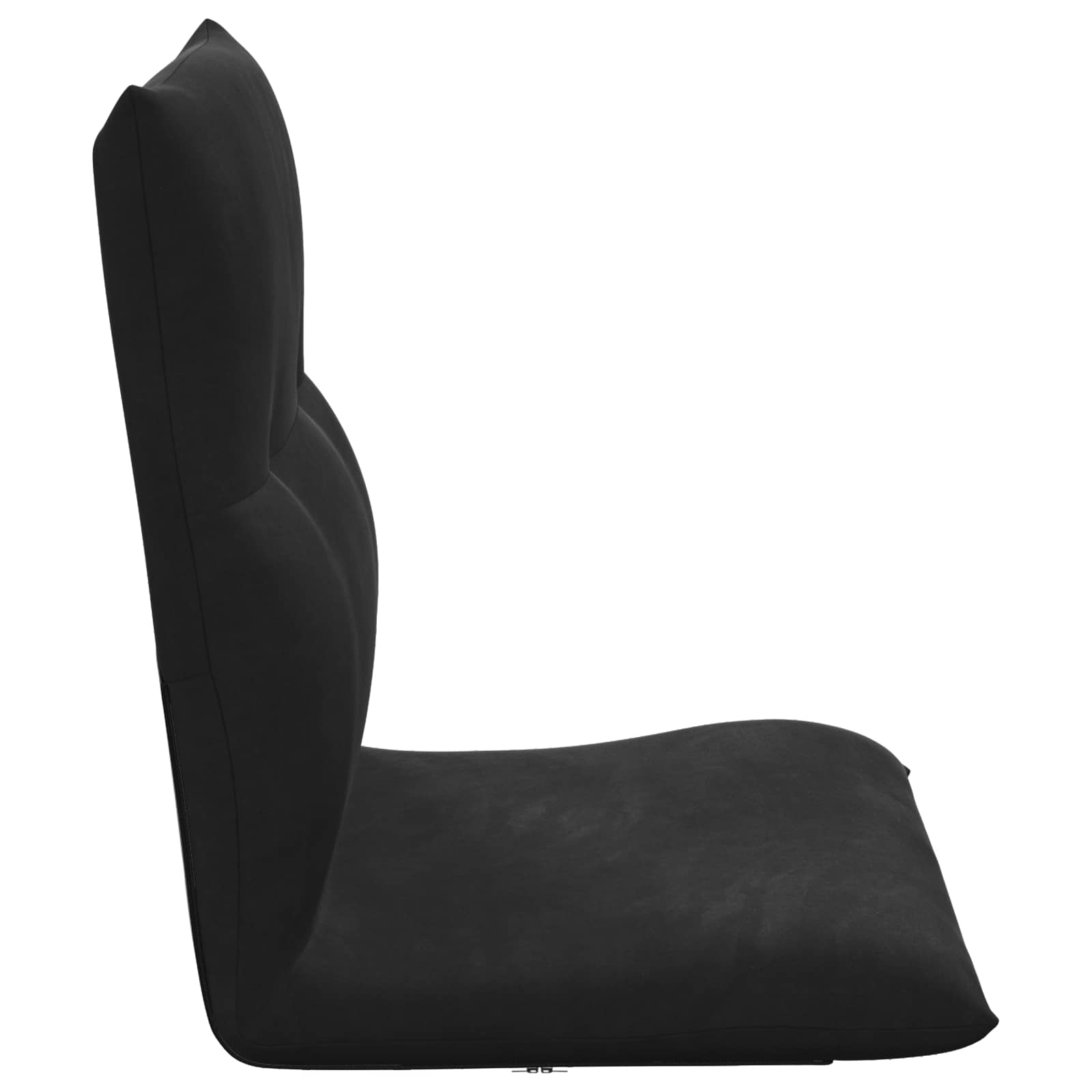 Vloerstoel Zwart 46 x 50 x 61 cm Fluweel