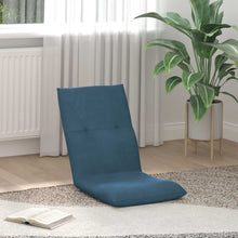 Vloerstoel Blauw 46 x 50 x 61 cm Fluweel