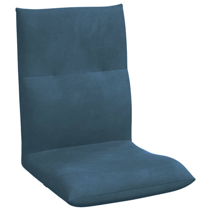 Vloerstoel Blauw 46 x 50 x 61 cm Fluweel