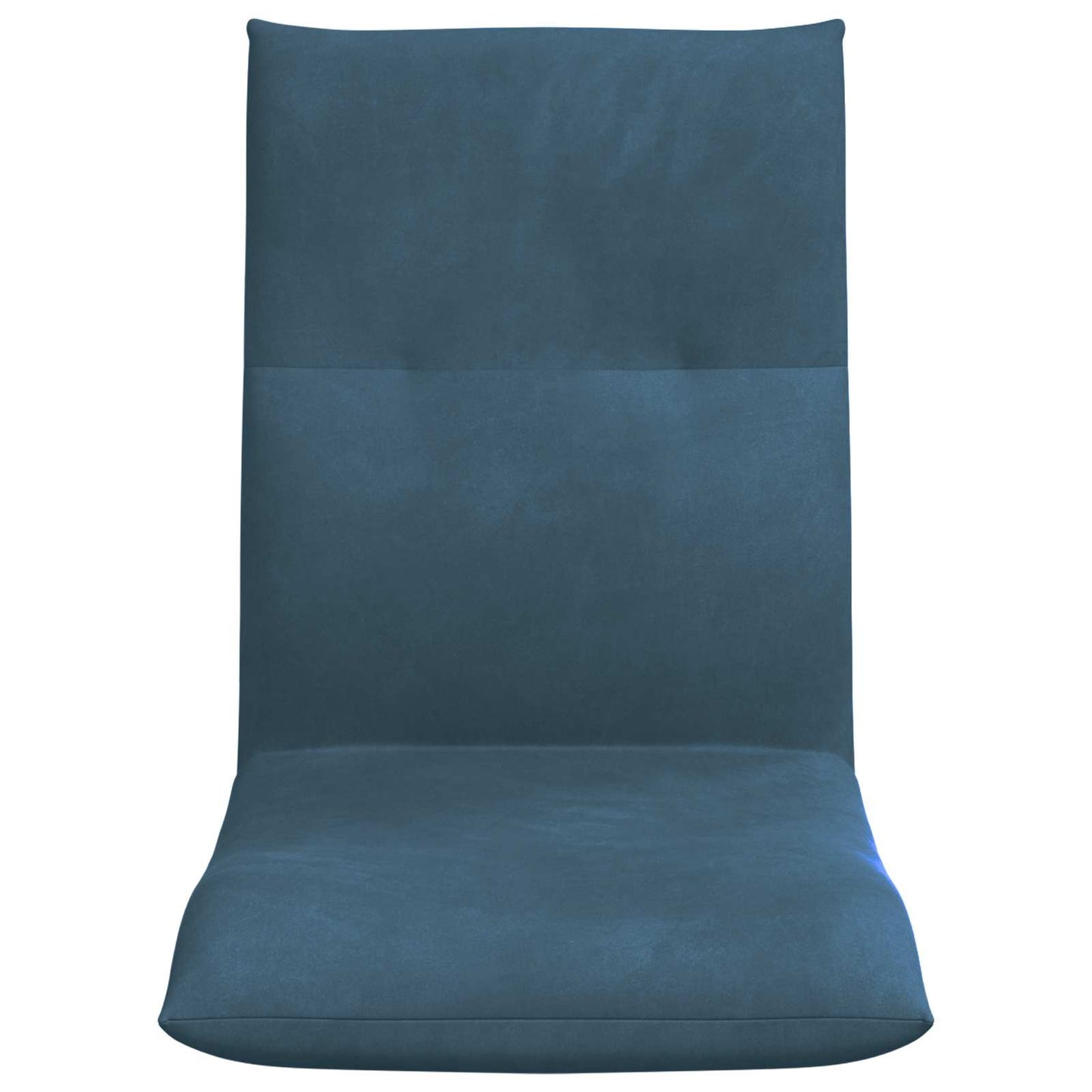 Vloerstoel Blauw 46 x 50 x 61 cm Fluweel