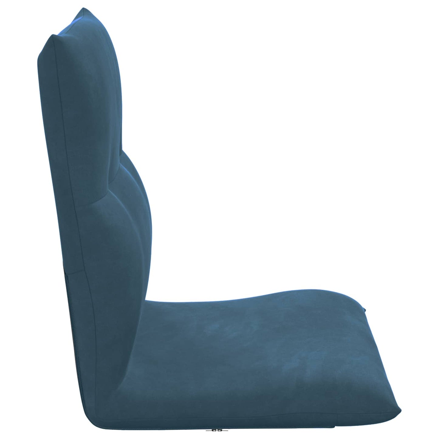 Vloerstoel Blauw 46 x 50 x 61 cm Fluweel