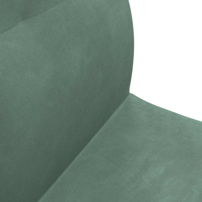Vloerstoel Zeegroen 46 x 50 x 61 cm Fluweel