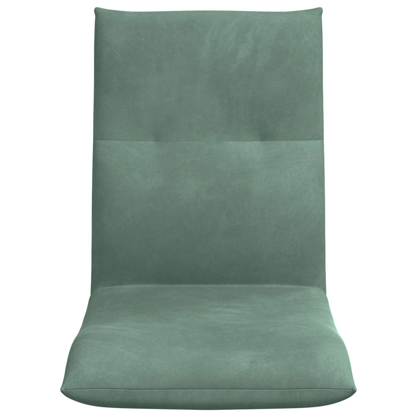 Vloerstoel Zeegroen 46 x 50 x 61 cm Fluweel