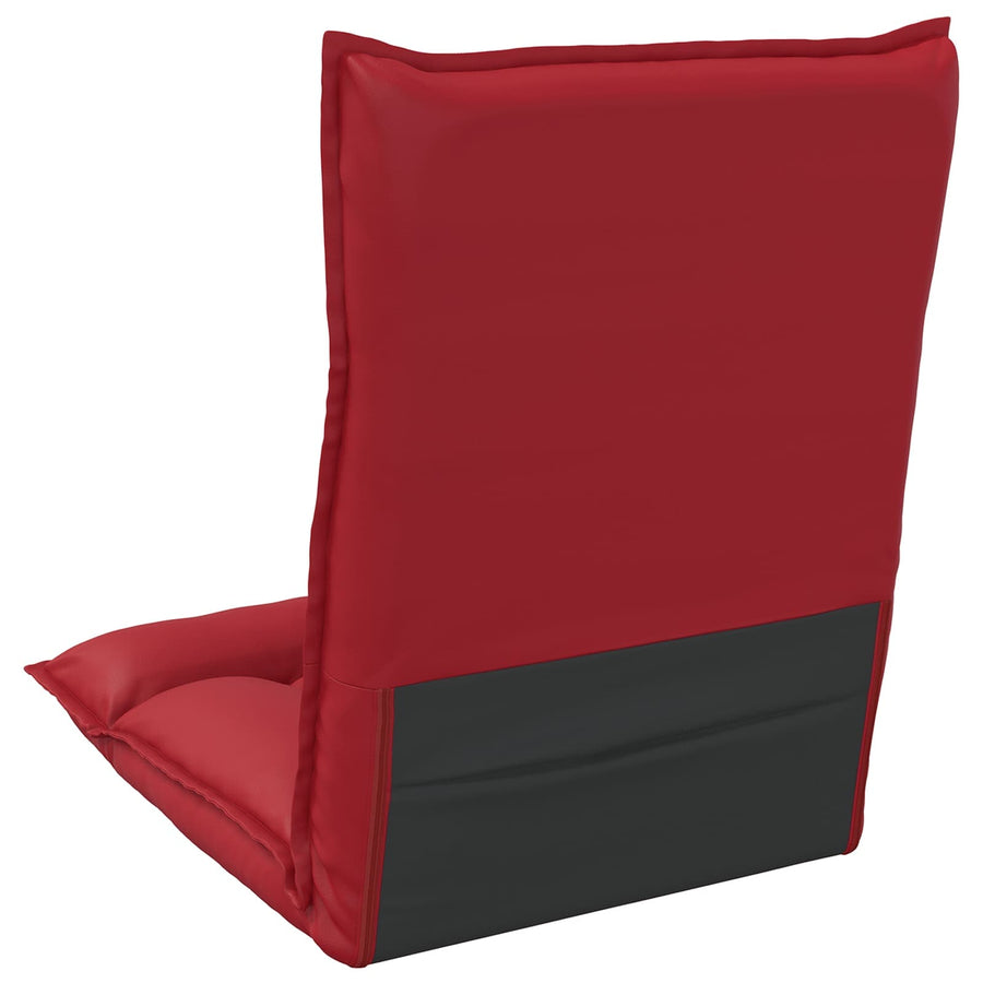 Vloerstoel Wijnrood 55 x 61 x 70 cm Nep Leer