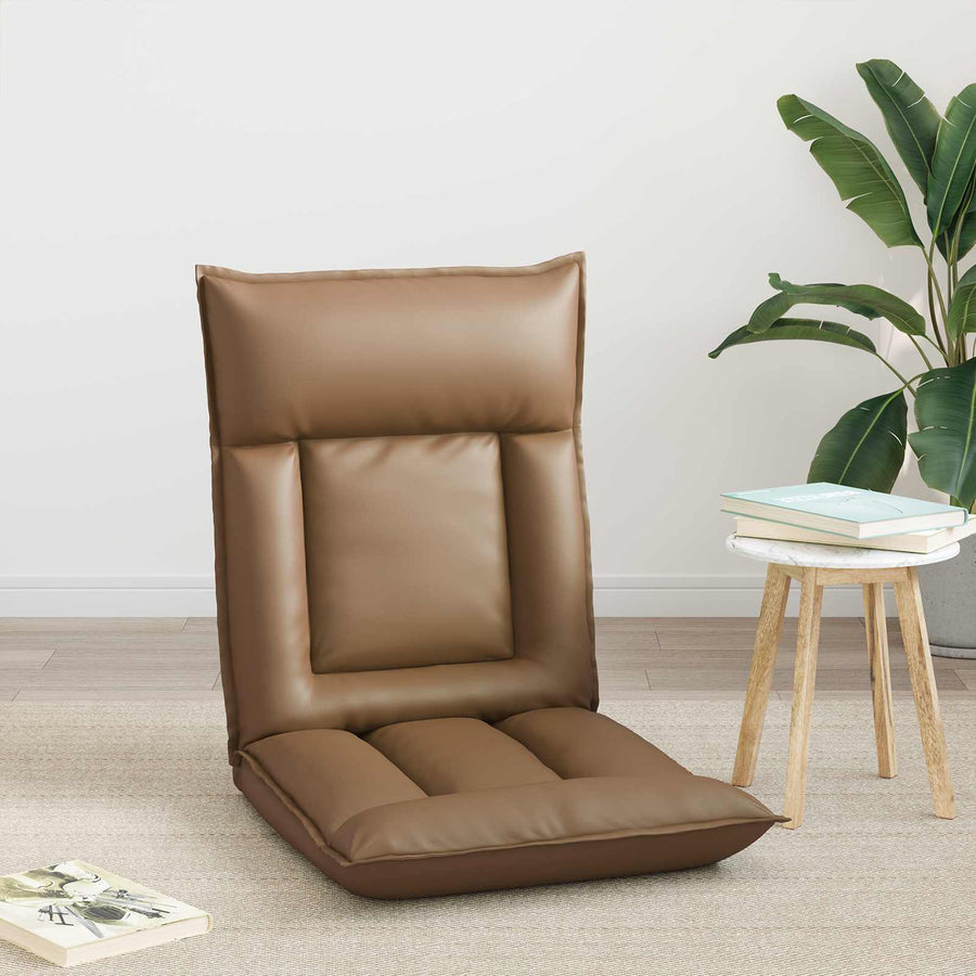 Vloerstoel Cappuccino 55 x 61 x 70 cm Nep Leer