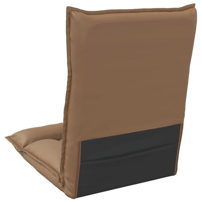 Vloerstoel Cappuccino 55 x 61 x 70 cm Nep Leer