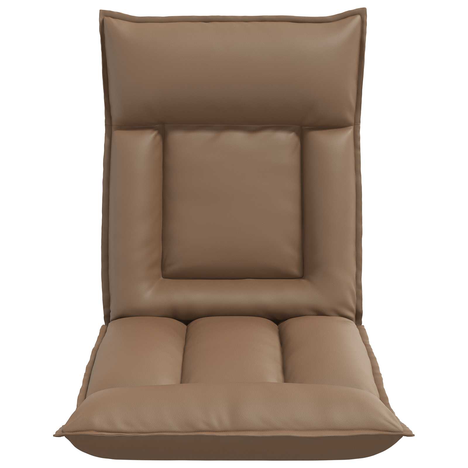 Vloerstoel Cappuccino 55 x 61 x 70 cm Nep Leer