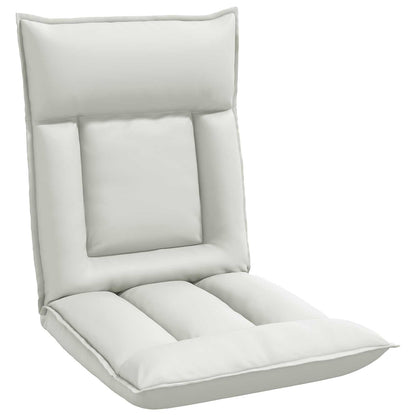 Vloerstoel Wit 55 x 61 x 70 cm Nep Leer