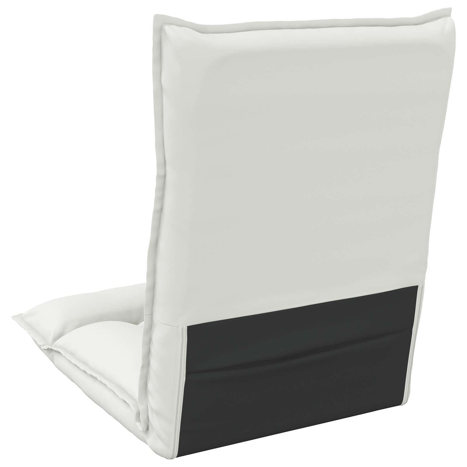 Vloerstoel Wit 55 x 61 x 70 cm Nep Leer