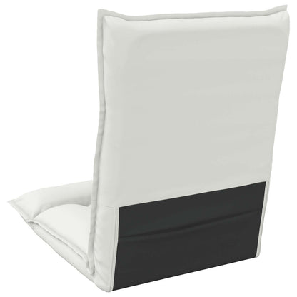 Vloerstoel Wit 55 x 61 x 70 cm Nep Leer
