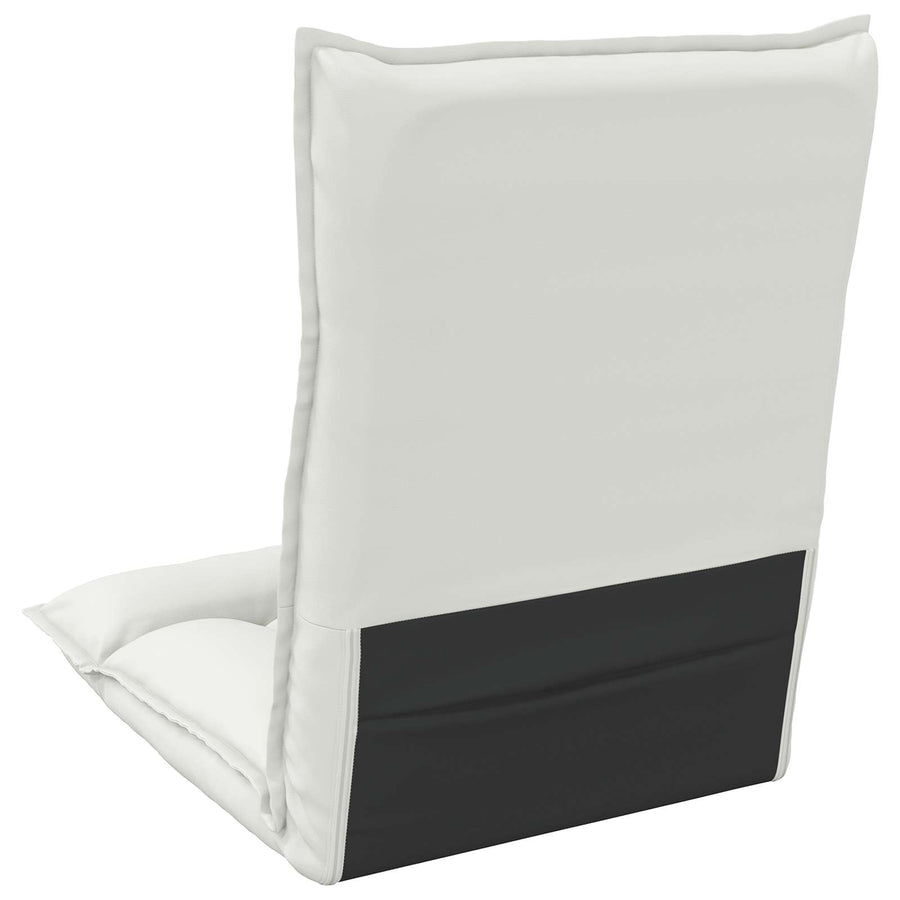Vloerstoel Wit 55 x 61 x 70 cm Nep Leer