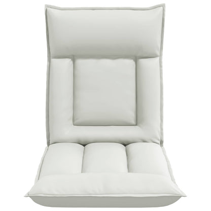 Vloerstoel Wit 55 x 61 x 70 cm Nep Leer