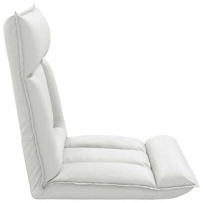 Vloerstoel Wit 55 x 61 x 70 cm Nep Leer
