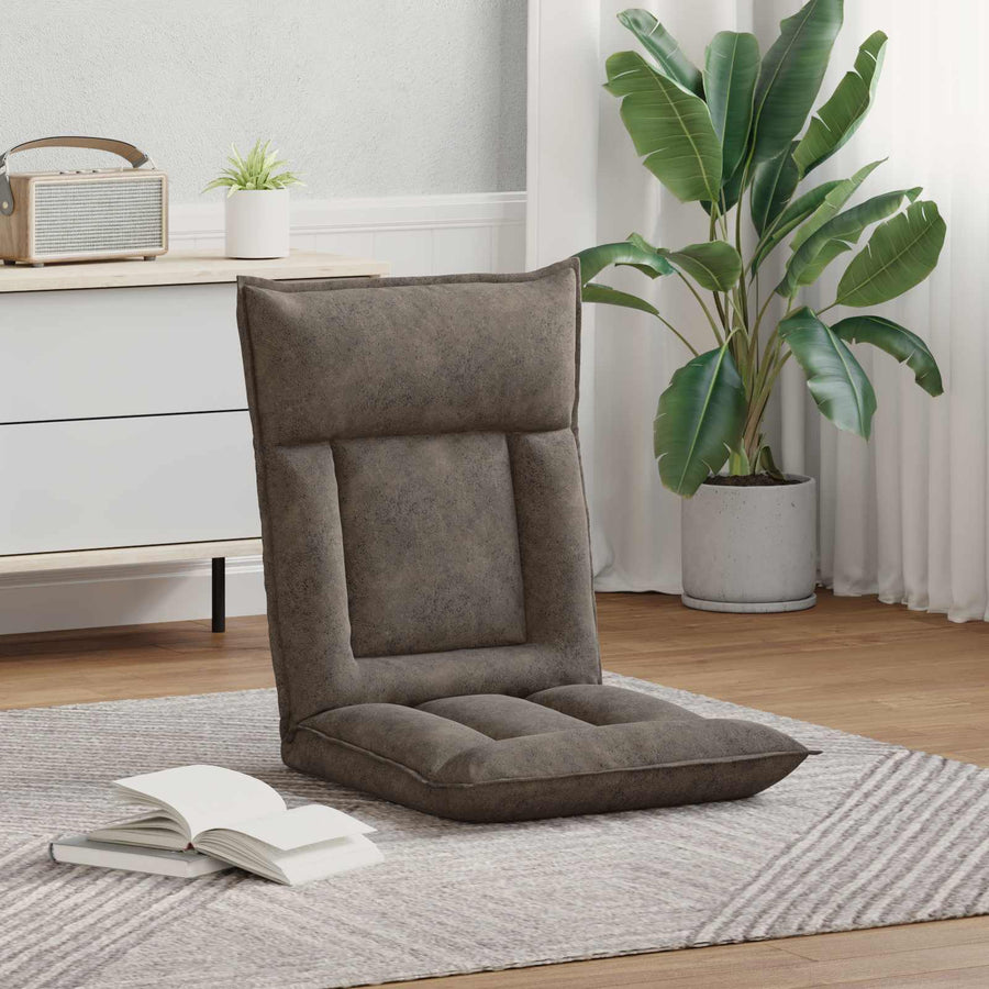 Vloerstoel Donkergrijs 55 x 61 x 70 cm Stof