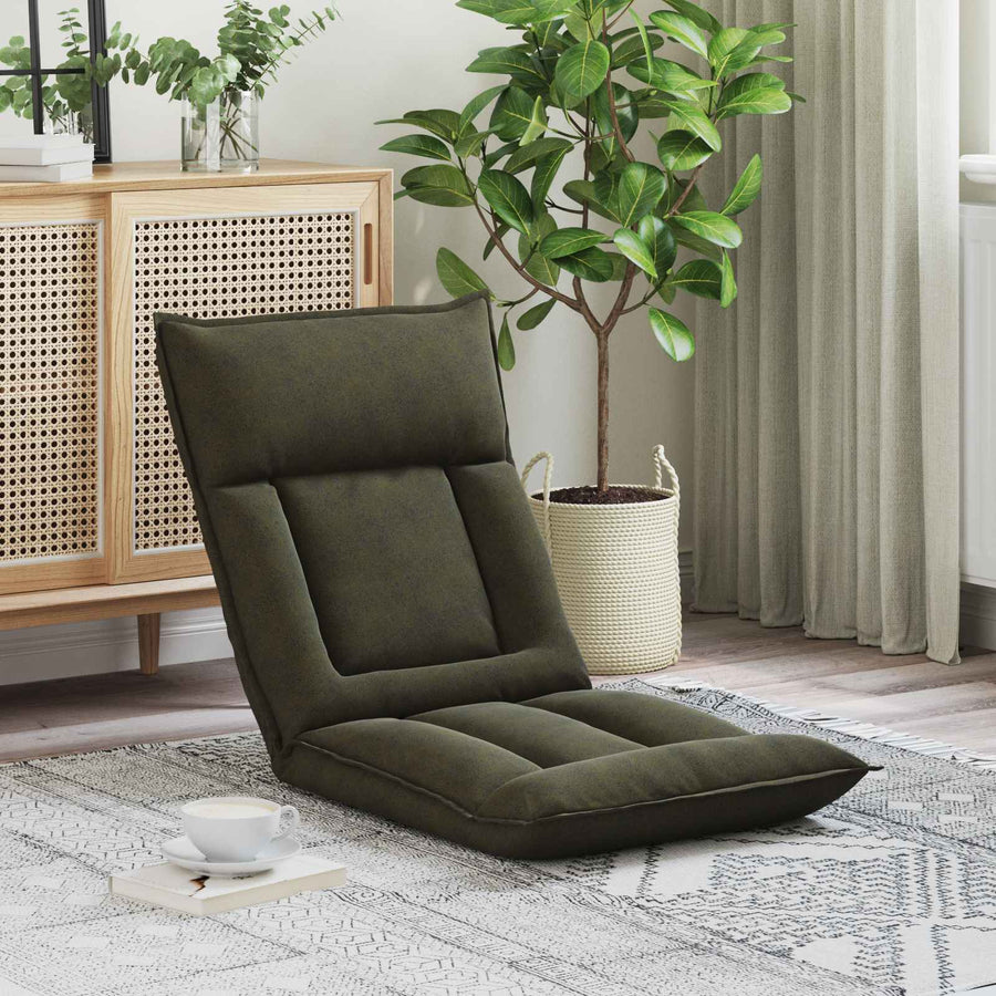 Vloerstoel Legergroen 55 x 61 x 70 cm Stof