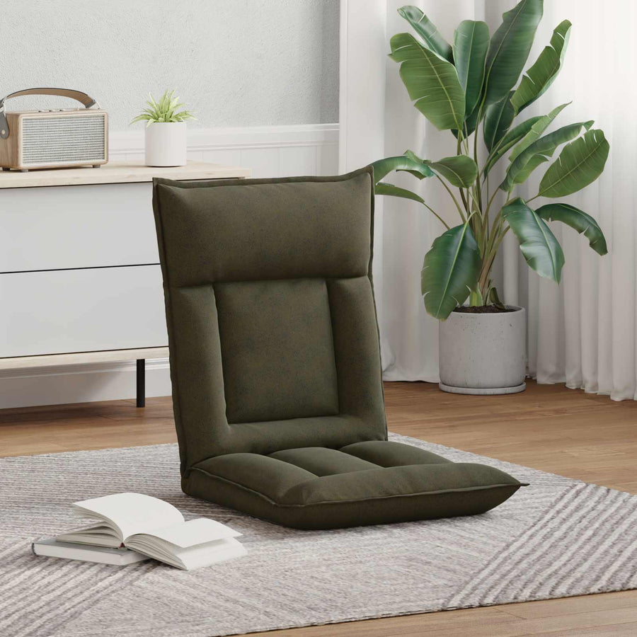 Vloerstoel Legergroen 55 x 61 x 70 cm Stof