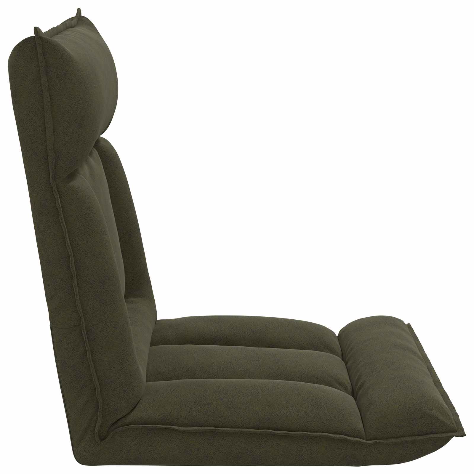 Vloerstoel Legergroen 55 x 61 x 70 cm Stof