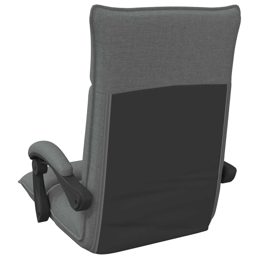 Vloerstoel Donkergrijs 66 x 66 x 80 cm Stof