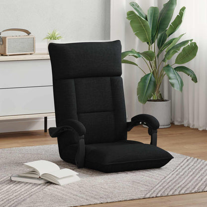 Vloerstoel Zwart 66 x 66 x 80 cm Stof