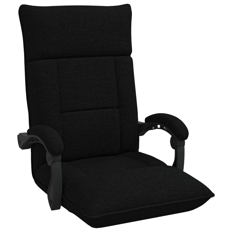 Vloerstoel Zwart 66 x 66 x 80 cm Stof