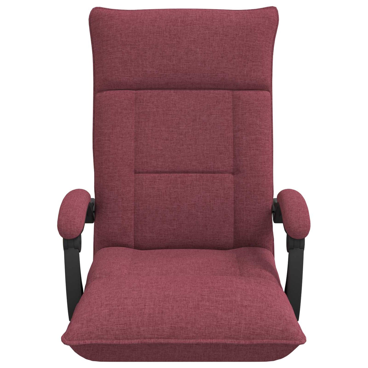Vloerstoel Wijnrood 66 x 66 x 80 cm Stof